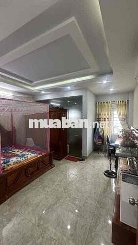 NHÀ ĐẸP 5TẦNG HẺM XE HƠI, THẠNH LỘC, Q12 5x17 GIÁ TỐT