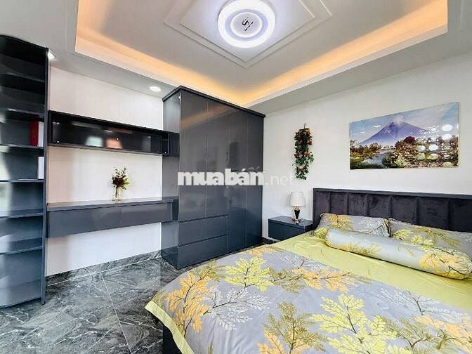 SIÊU PHẨM NHÀ 5 TẦNG MỚI XÂY, 2 MẶT,  HXH,  P AN HỘI TÂY, GIÁ 7.250 TỶ