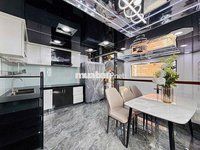 💥 LÔ GÓC 2MT HẺM ÔTÔ – NGUYỄN TƯ GIẢN GÒ VẤP – 46M² – 4PN 5WC – FULL N