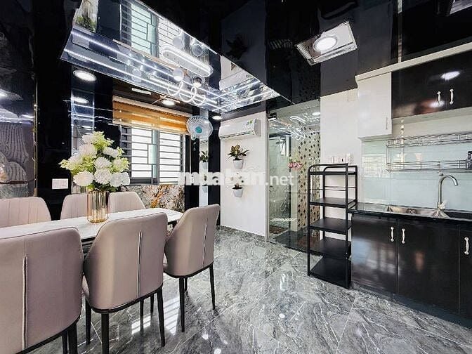 SIÊU PHẨM NHÀ 5 TẦNG MỚI XÂY, 2 MẶT,  HXH,  P AN HỘI TÂY, GIÁ 7.250 TỶ