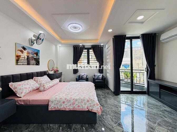 💥 LÔ GÓC 2MT HẺM ÔTÔ – NGUYỄN TƯ GIẢN GÒ VẤP – 46M² – 4PN 5WC – FULL N