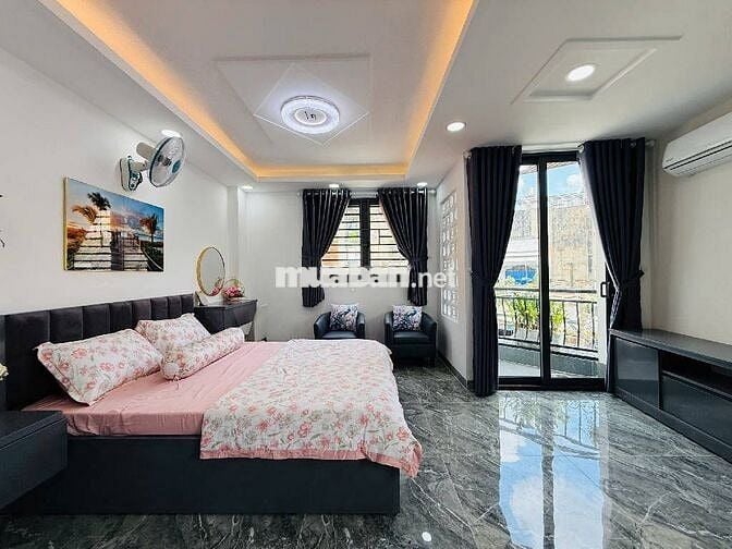 SIÊU PHẨM NHÀ 5 TẦNG MỚI XÂY, 2 MẶT,  HXH,  P AN HỘI TÂY, GIÁ 7.250 TỶ