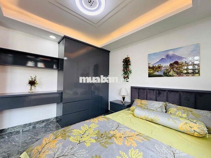 💥 LÔ GÓC 2MT HẺM ÔTÔ – NGUYỄN TƯ GIẢN GÒ VẤP – 46M² – 4PN 5WC – FULL N