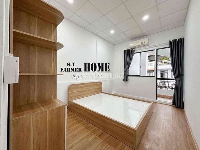 CĂN HÔ 2PN 1PK BAN CÔNG, FULL NT 60M2, NGAY TÔ HIẾN THÀNH Q10