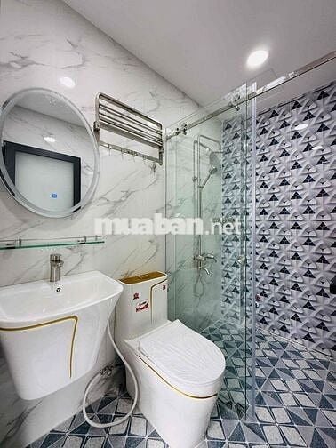 💥 LÔ GÓC 2MT HẺM ÔTÔ – NGUYỄN TƯ GIẢN GÒ VẤP – 46M² – 4PN 5WC – FULL N