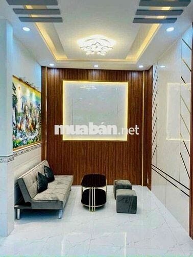 💥 NHÀ 2 TẦNG – 35m² – SÁT MẶT TIỀN NGUYỄN THÁI SƠN, P4 GÒ VẤP – GIÁ 4,