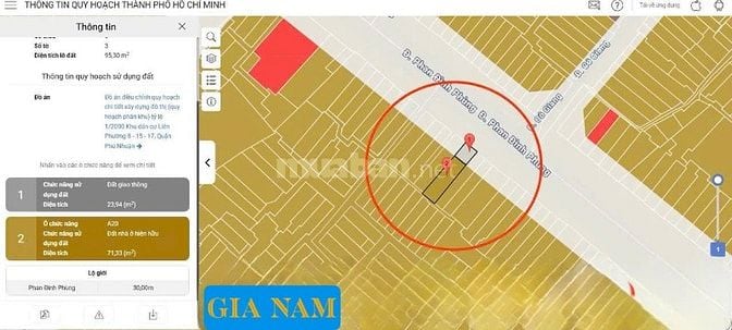 BÁN NHÀ MẶT TIỀN : 177 PHAN ĐÌNH PHÙNG - P. 17 - Q. PHÚ NHUẬN - TPHCM.