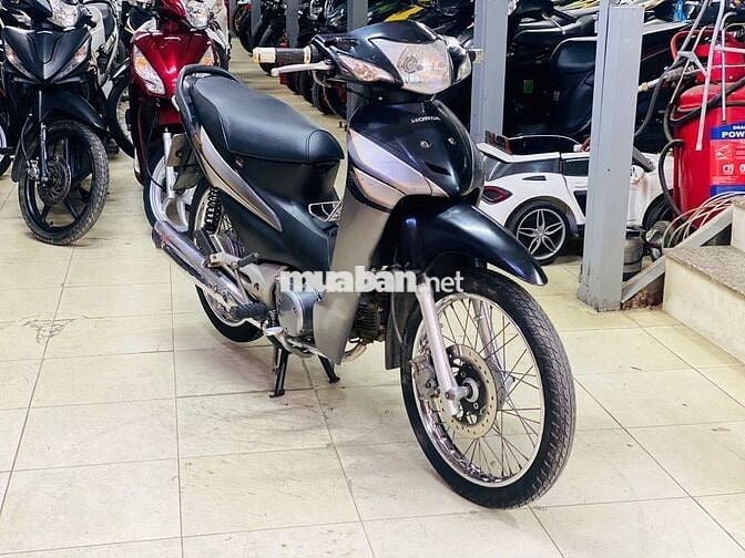 XE MÁY THỊNH PHÁT - WAVE S 100 XÁM ĐEN HÀ NỘI CHẤT