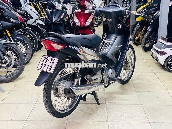 XE MÁY THỊNH PHÁT - WAVE S 100 XÁM ĐEN HÀ NỘI CHẤT