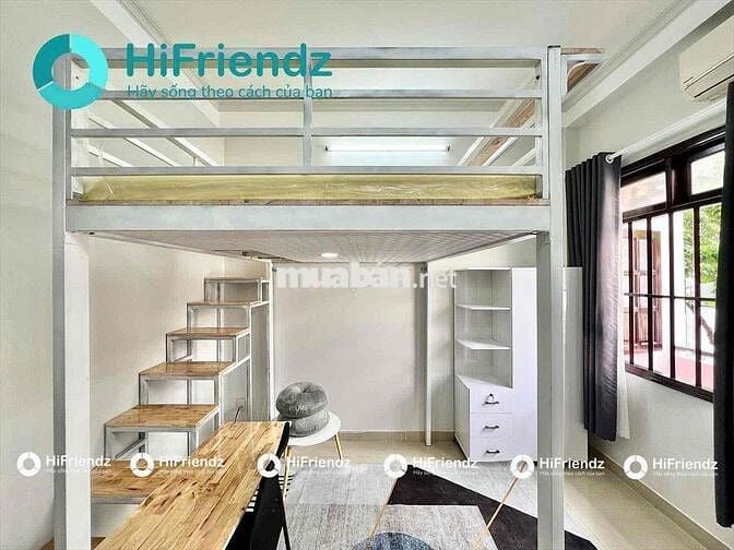 CĂN HỘ BANCOL CÓ GÁC FULL NỘI THẤT RỘNG RÃI THOÁNG MÁT N.V.LƯỢNG