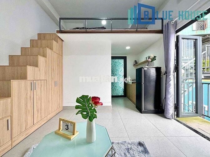 Duplex ban công, full NT ngay chợ hoa Đầm Sen, ĐH Văn Hiến, UEH, Q10