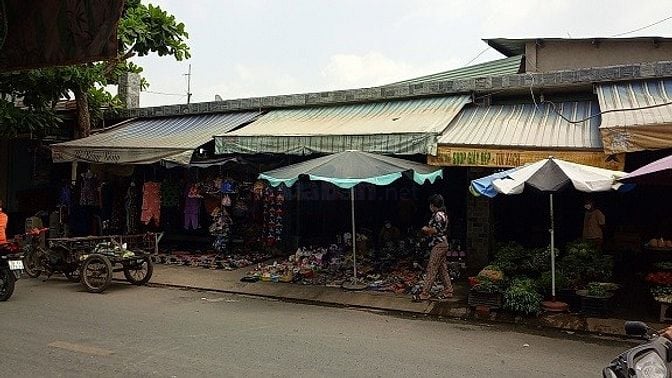 Cho thuê toàn bộ căn nhà ngay giữa chợ Ông Trác, huyện Hóc Môn, TP.HCM