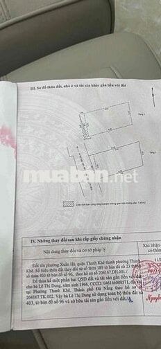 HIẾM CÓ NHÀ 2 TẦNG KIÊN CỐ KIỆT OTO ĐẬU TT THANH KHÊ  ĐÀ NẴNG