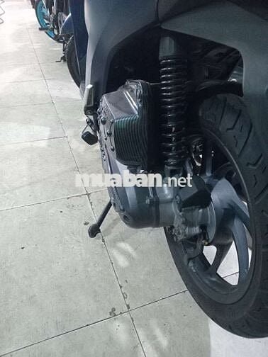 Xe máy Honda Vision màu xanh