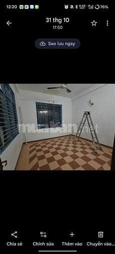 Cho thuê tầng 1 thích hợp làm văn phòng hoặc ở 