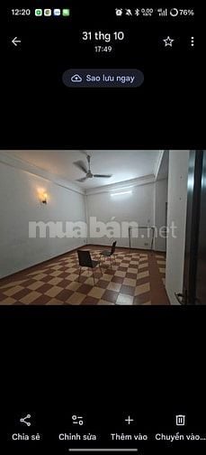 Cho thuê tầng 1 thích hợp làm văn phòng hoặc ở 