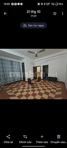 Cho thuê tầng 1 thích hợp làm văn phòng hoặc ở 