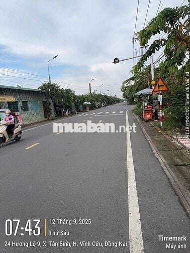 Cần bán lô đất ngay chợ Thạnh Phú, hương lộ 15 1 sẹt 200m