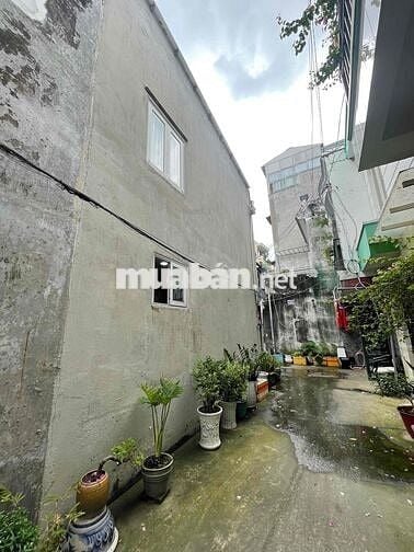 Bán nhà góc 2MT đúc 1 lầu kiên cố, Thống Nhất, P.11, Gò Vấp