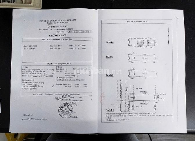 Cần bán nhà 32 đường 24B - KDC Tên Lửa