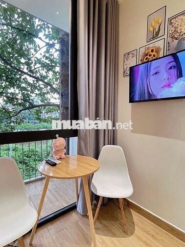 Cho thuê căn hộ 1PN balcony - thang máy - cầu Thị Nghè - Vòng xoay ĐBP