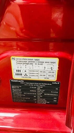 KIA MORNING 2022,SO TU DONG -XE GD CHẤT ĐẸP