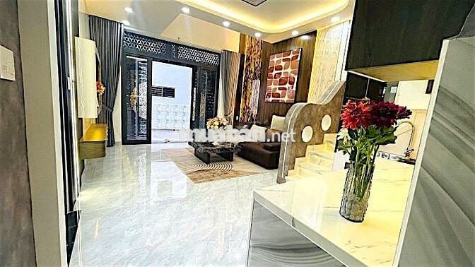 NHÀ ĐẸP THỐNG NHẤT-P16-GV-2 MẶT HẺM XE HƠI-48M2-3PN-VUÔNG VỨC-CHỈ 5T85