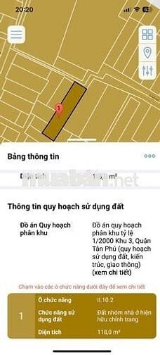 Bán nhà cấp 4 dtich 120m2 tiện xây CHDV hẻm Kênh Tân Hóa, Q. Tân Phú