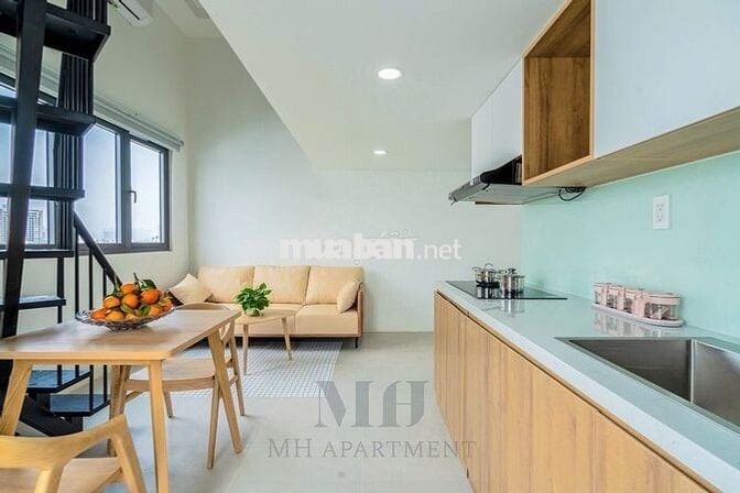 CHO THUÊ CĂN HỘ DUPLEX BAN CÔNG FULL NỘI THẤT CAO CẤP NGAY LOTTE Q7