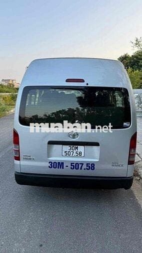 toyota hiace 2017 xe nét nội thất và điện vẫn đẹp