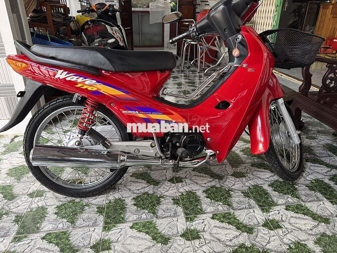 Cần bán wave 110 đời 1998 xe màu đỏ