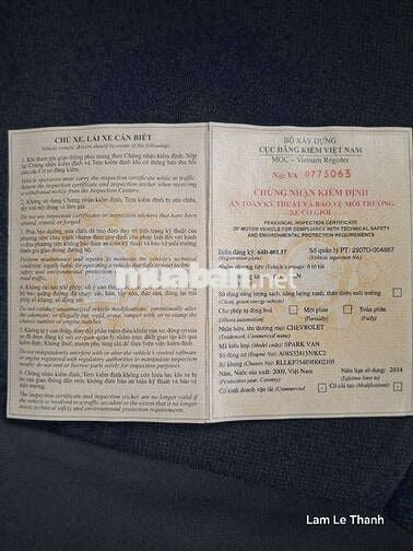 Chevrolet Spark 2009 Van