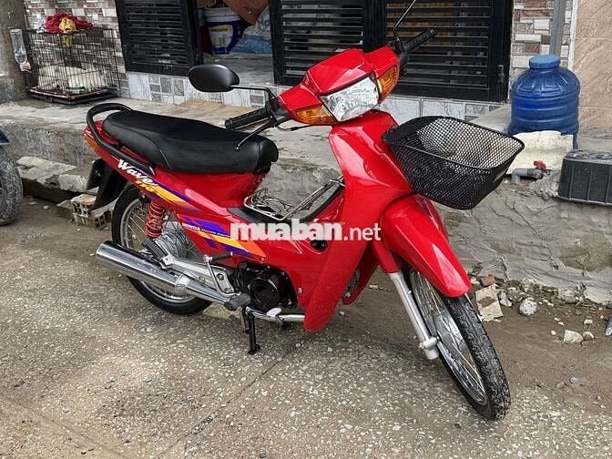 Cần bán wave 110 đời 1998 xe màu đỏ