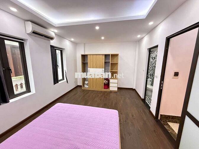 BÁN NHÀ 5 TẦNG ĐỐI DIỆN AEON LONG BIÊN,30M RA ÔTÔ TRÁNH, FULL NỘI THẤT