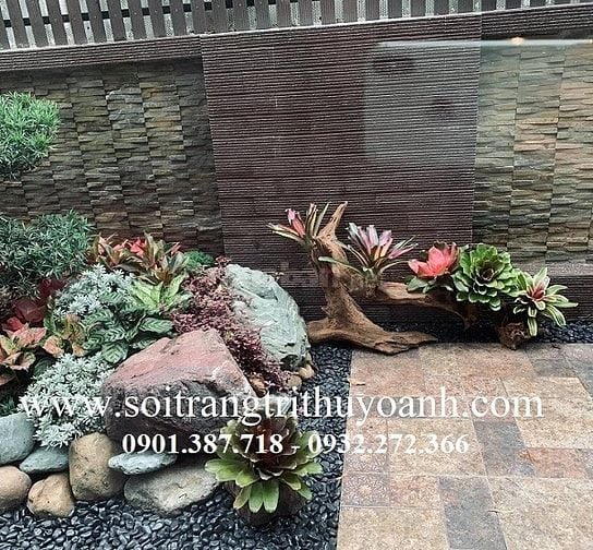 Sỏi đen bóng nhập khẩu cấp cho công trình tại Miền Nam