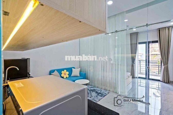 🌈 PHÒNG STUDIO – BAN CÔNG ngay Tên Lửa full nội thất