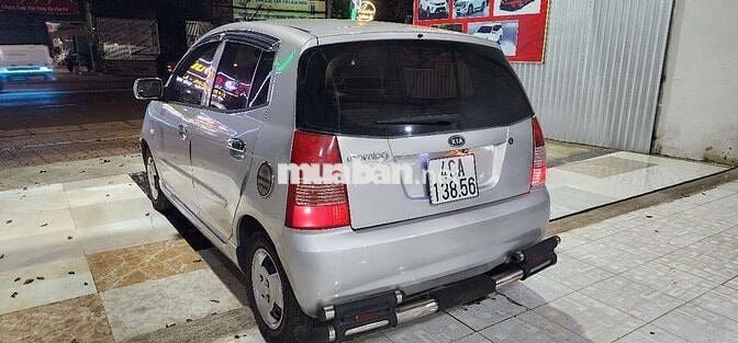 Kia Morning SLX 2005 số tự động màu bạc