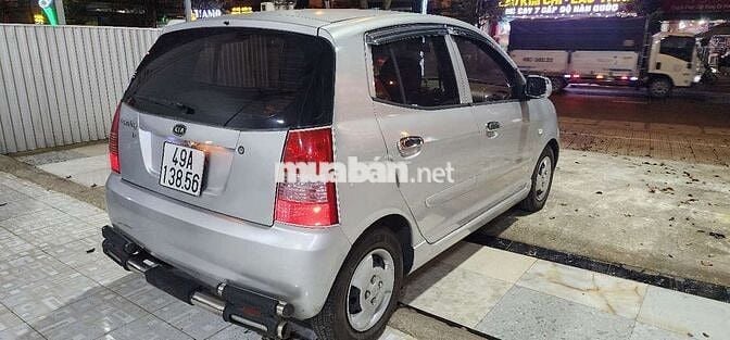 Kia Morning SLX 2005 số tự động màu bạc