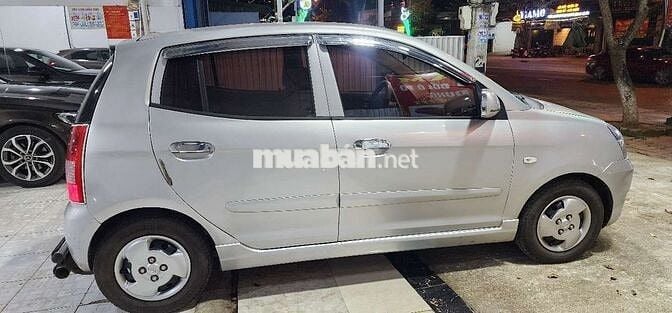 Kia Morning SLX 2005 số tự động màu bạc