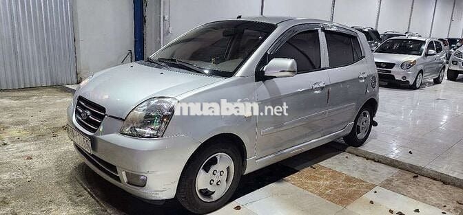 Kia Morning SLX 2005 số tự động màu bạc