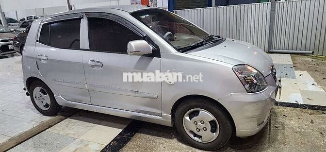 Kia Morning SLX 2005 số tự động màu bạc