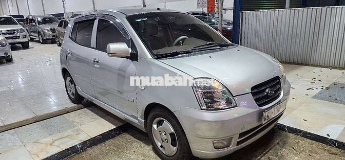 Kia Morning SLX 2005 số tự động màu bạc