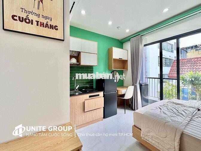 CHO THUÊ PHÒNG TRỌ QUẬN 3, FULL NỘI THẤT, BAN CÔNG GẦN ĐH KIẾN TRÚC