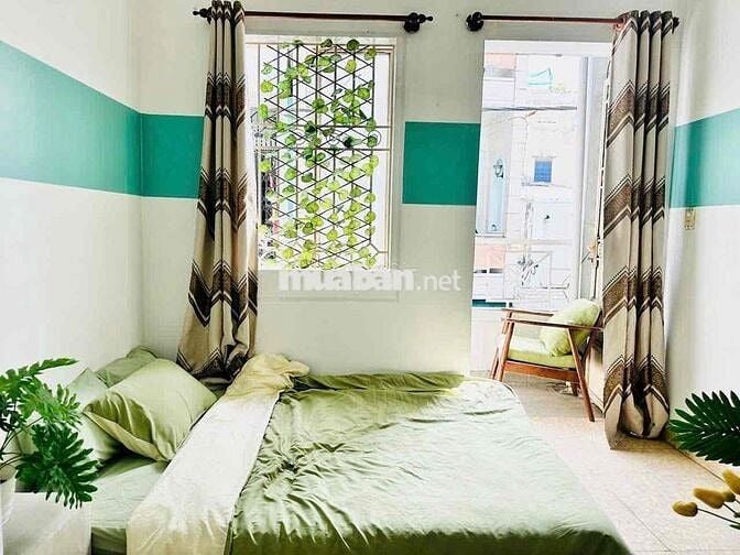 phòng trọ 1PN ban công 40m2 gần Hoàng Diệu đại học UL- giờ giấc tự do