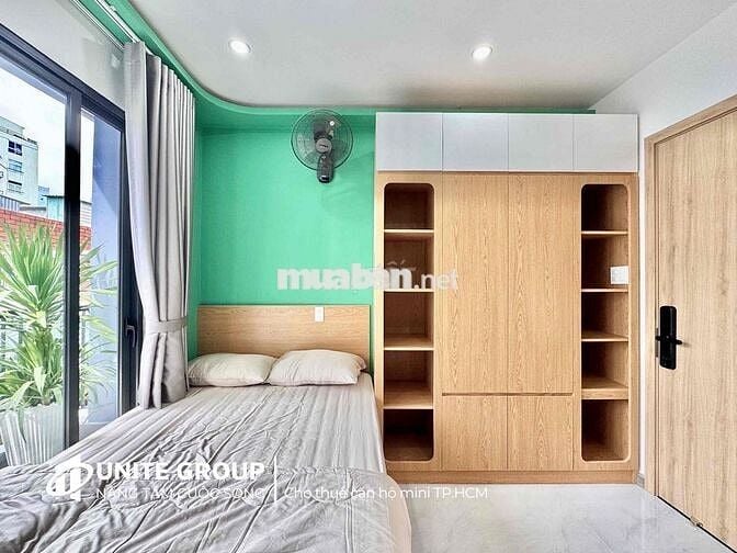 CHO THUÊ PHÒNG TRỌ QUẬN 3, FULL NỘI THẤT, BAN CÔNG GẦN ĐH KIẾN TRÚC