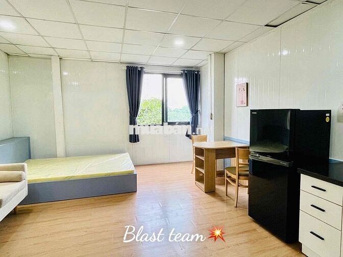 Chính chủ cho thuê phòng ngay Nơ Trang Long_Full nội thất,Cửa sổ lớn