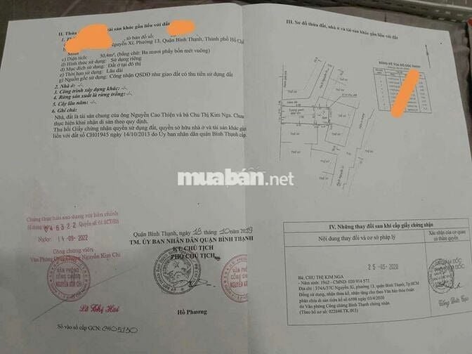 6,5 TỶ CÓ TL BÁN NHÀ MẶT TIỀN NGAY NGÃ TƯ NGUYỄN XÍ - PHẠM VĂN ĐỒNG