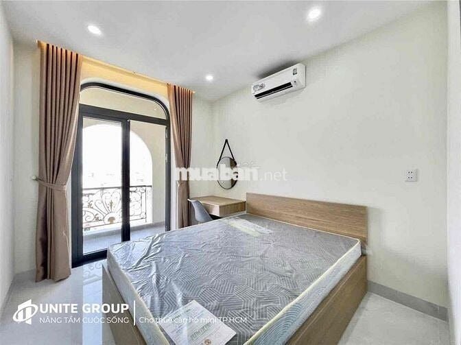 CHO THUÊ CĂN HỘ 1PN BAN CÔNG-FULL NỘI THẤT GẦN CẦU THỊ NGHÈ, Q1,Q2