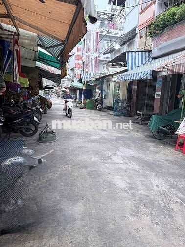 nhà mặt tiền chợ Bàn Cờ hẻm 174 nguyễn thiện thuật