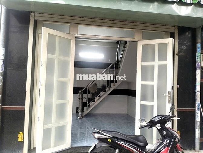 nhà 2 mặt tiền hẻm xe tải bình tân sát quận 6